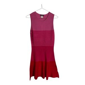 Venus Pink Ombre Bodycon Dress Sz S